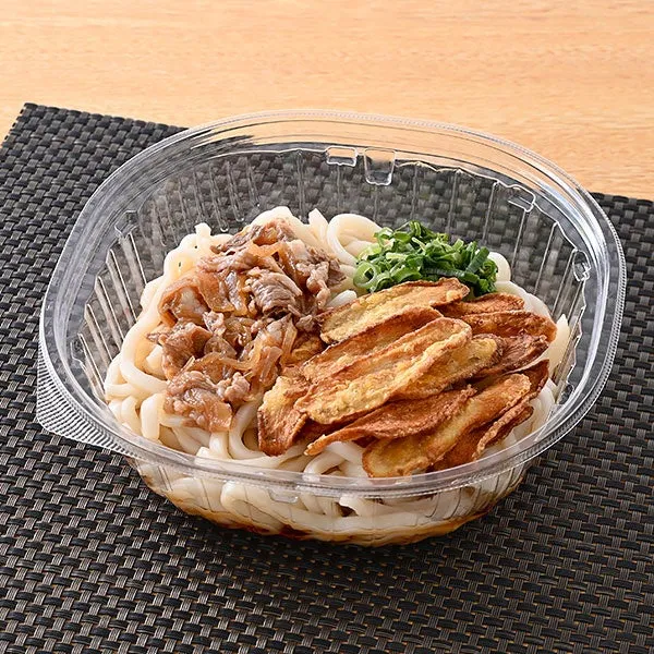 熊本応援キャンペーンの特製うどん
