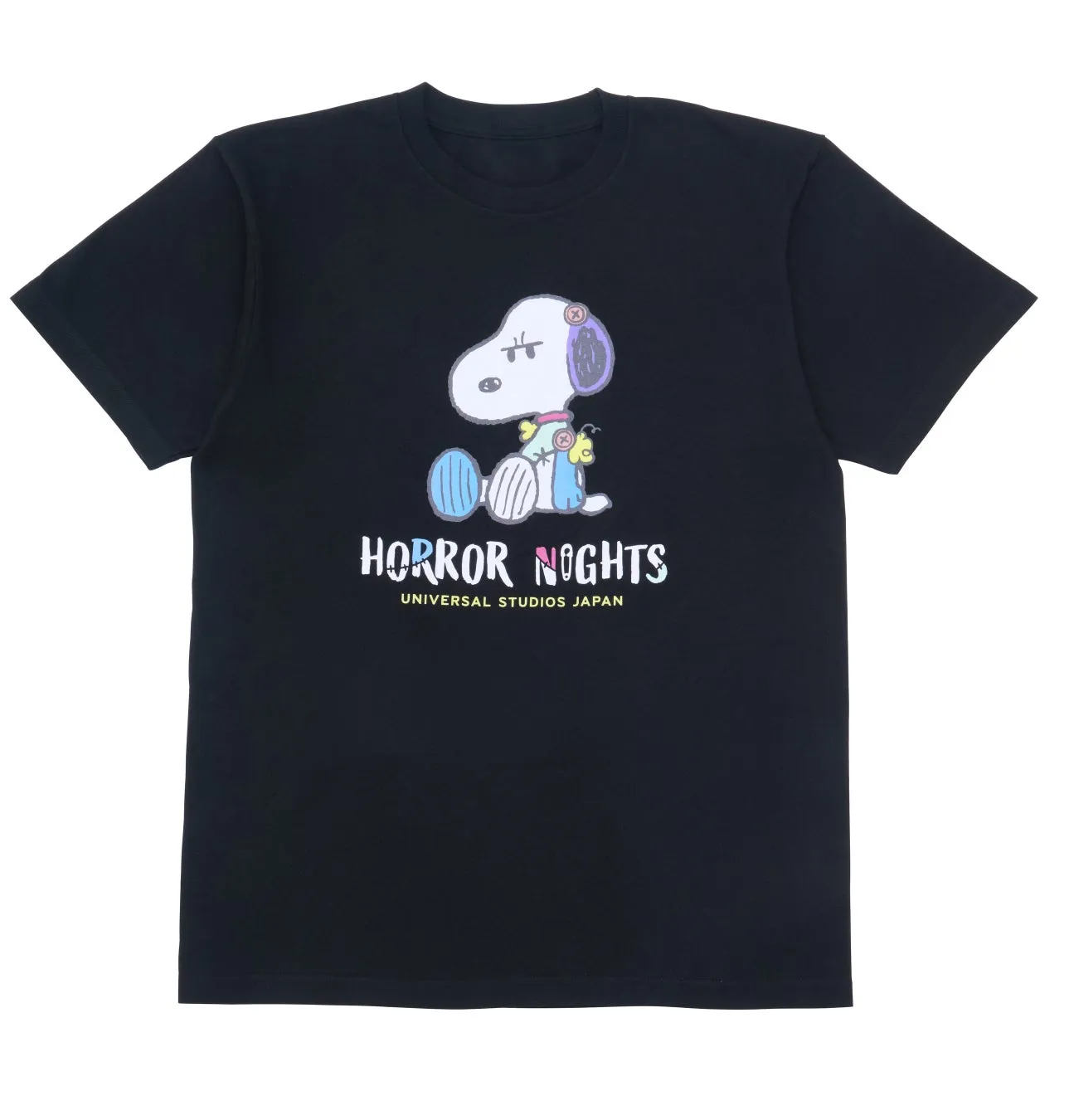 ホラーナイツの黒いTシャツ