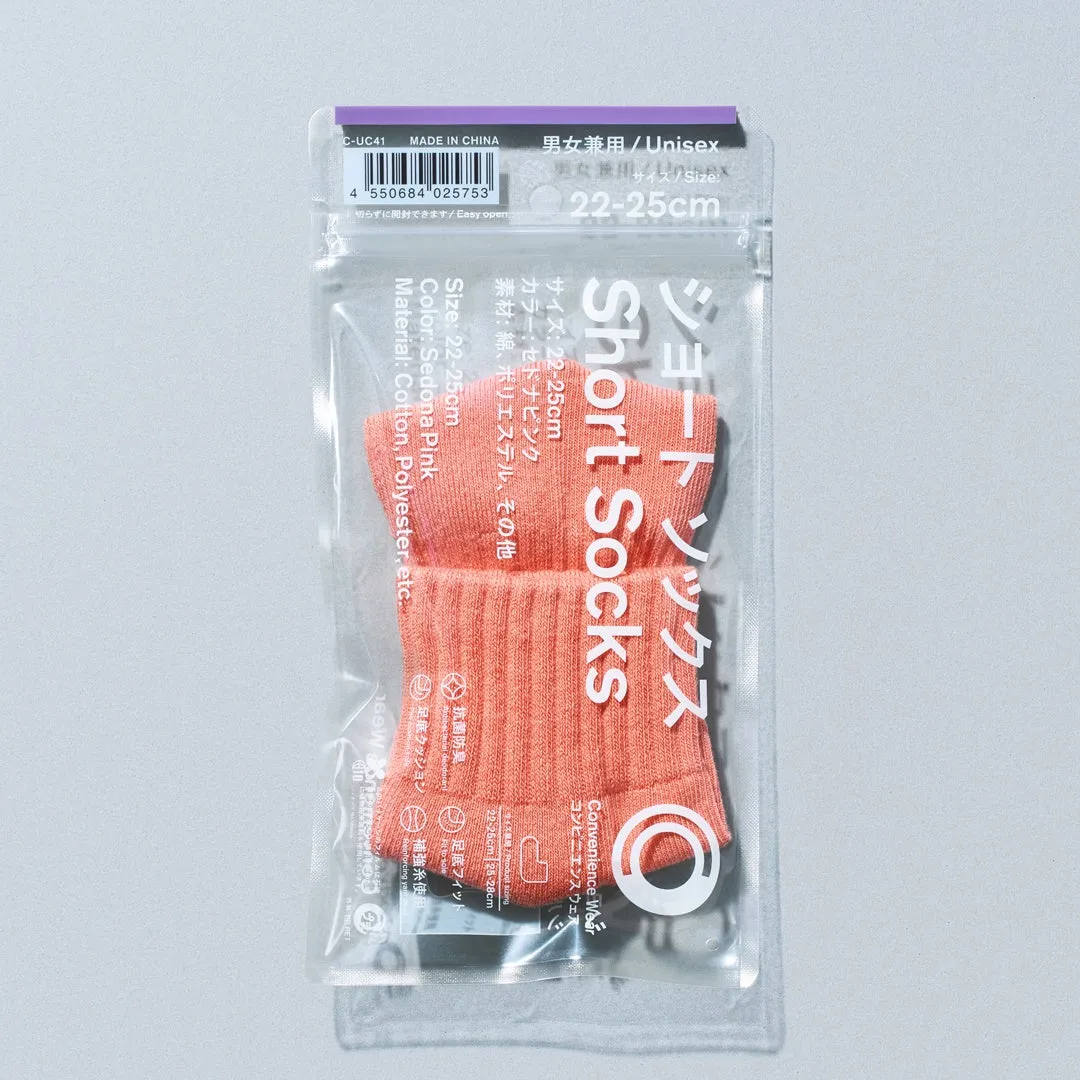 コンビニエンスウェアのショートソックス