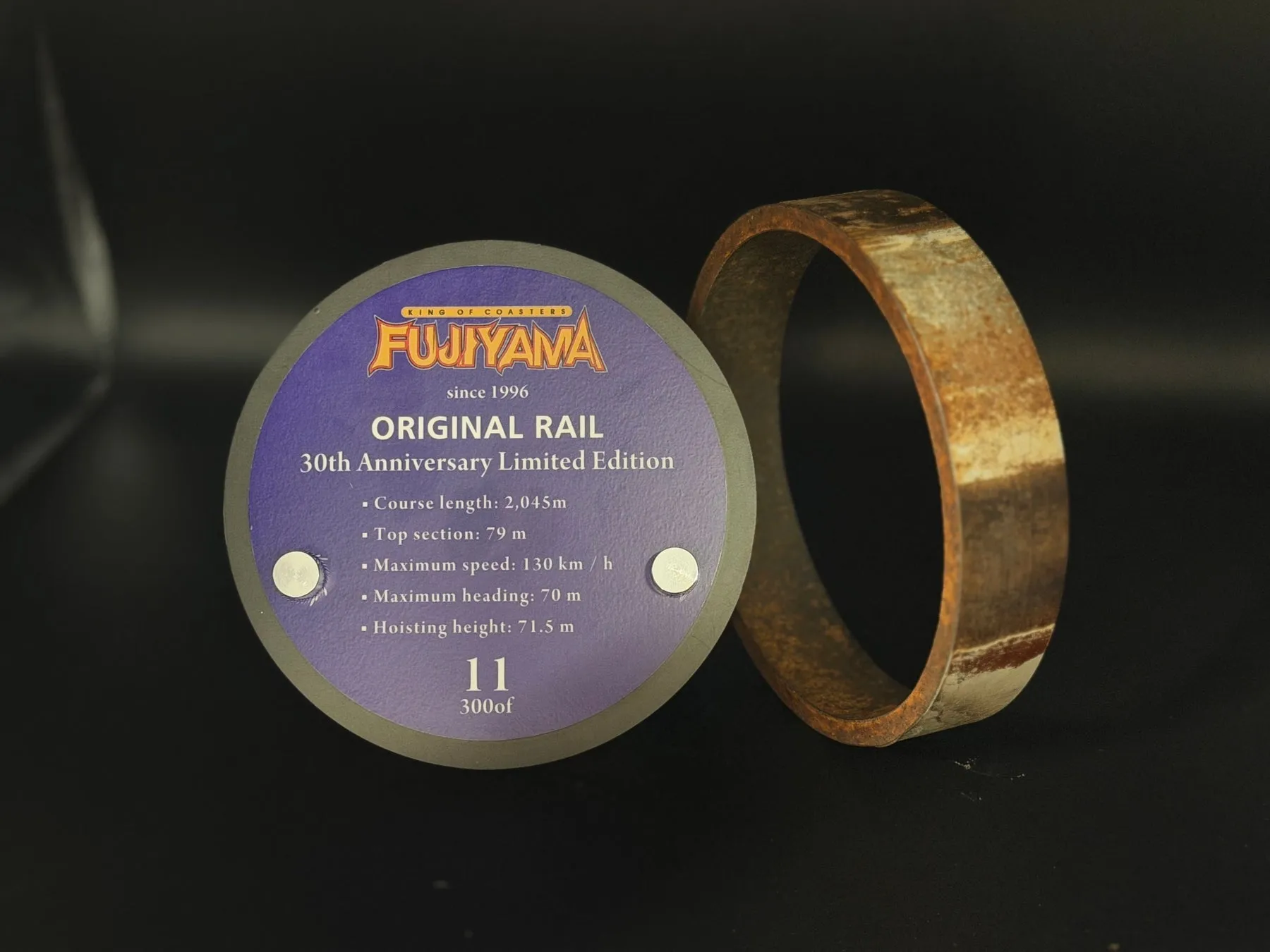FUJIYAMA 30周年記念オリジナルレール