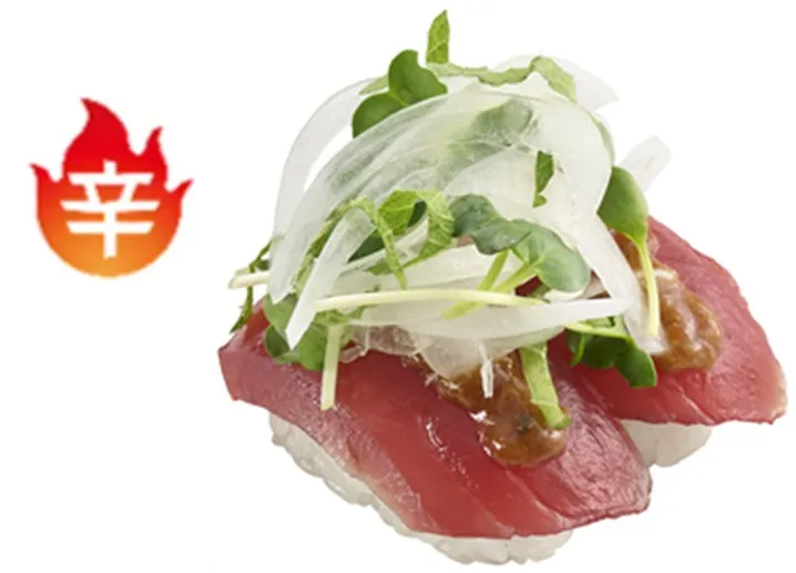 かつお胡麻担々 香味野菜のせ