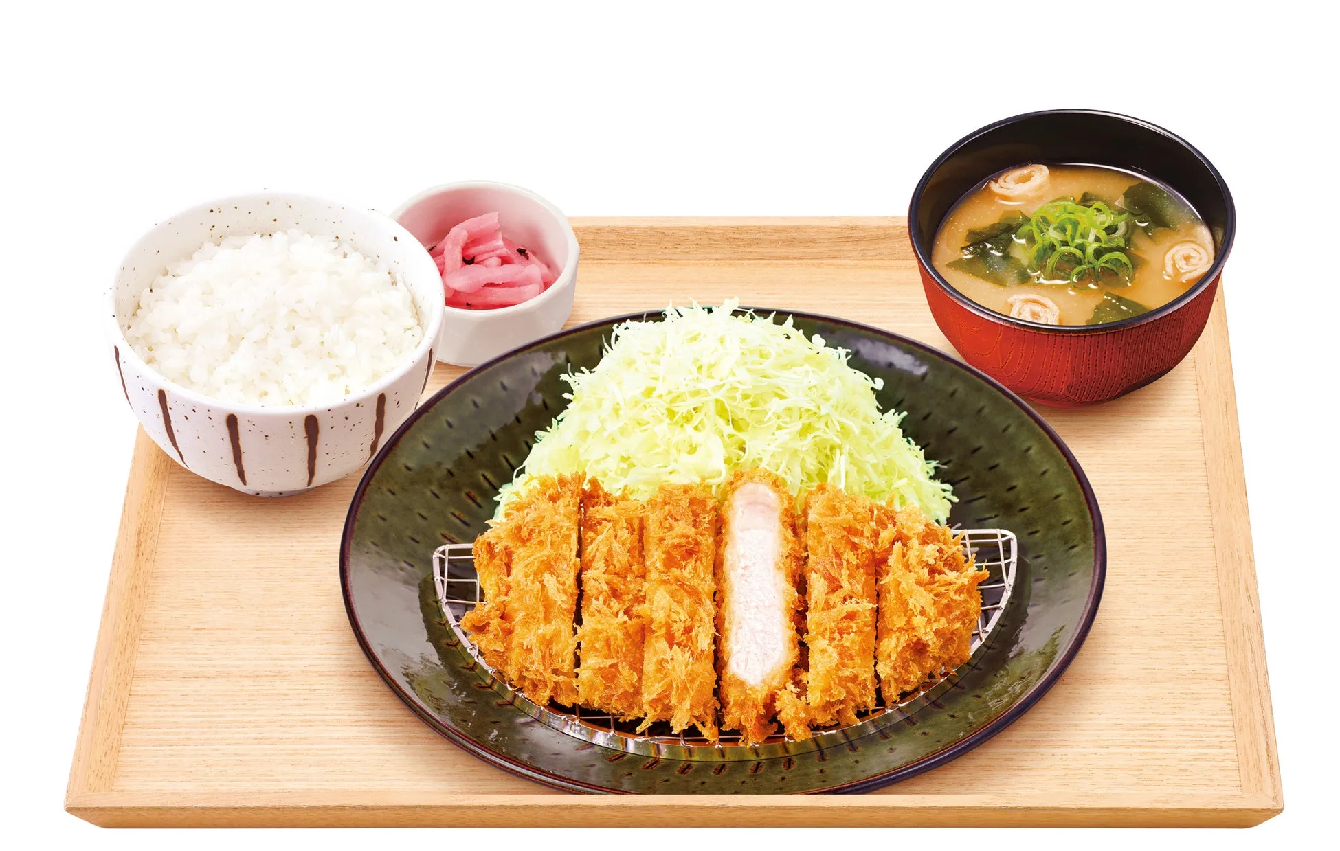 かつ庵の熟成ロースかつ定食