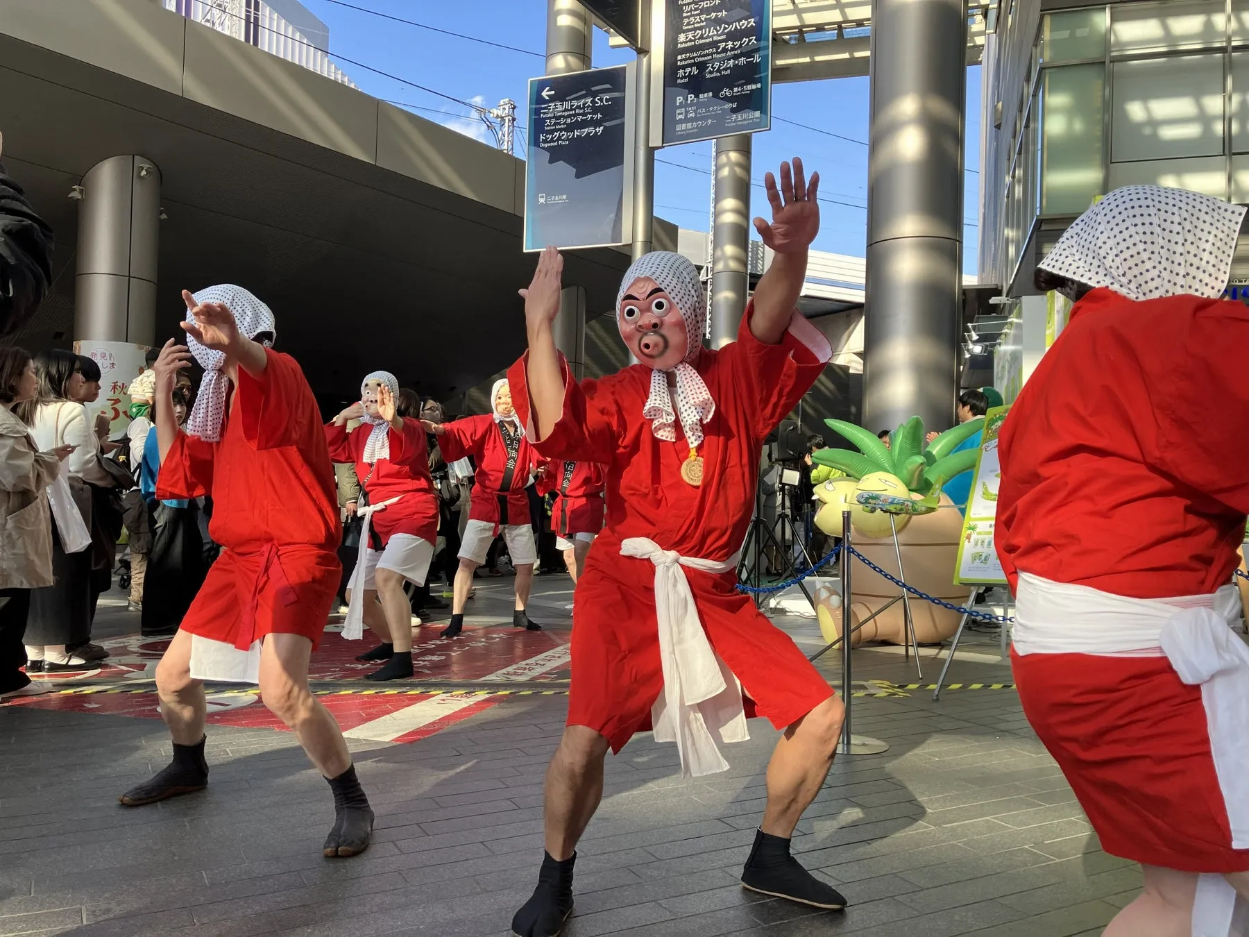 グリーンスカイフェスタ2026の踊り手たち