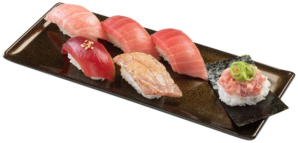 スシローのまぐろ寿司セット
