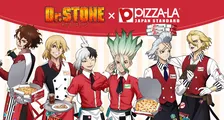 TVアニメ『Dr.STONE』×ピザーラが2種のコラボピザと描き下ろしグッズを限定販売！