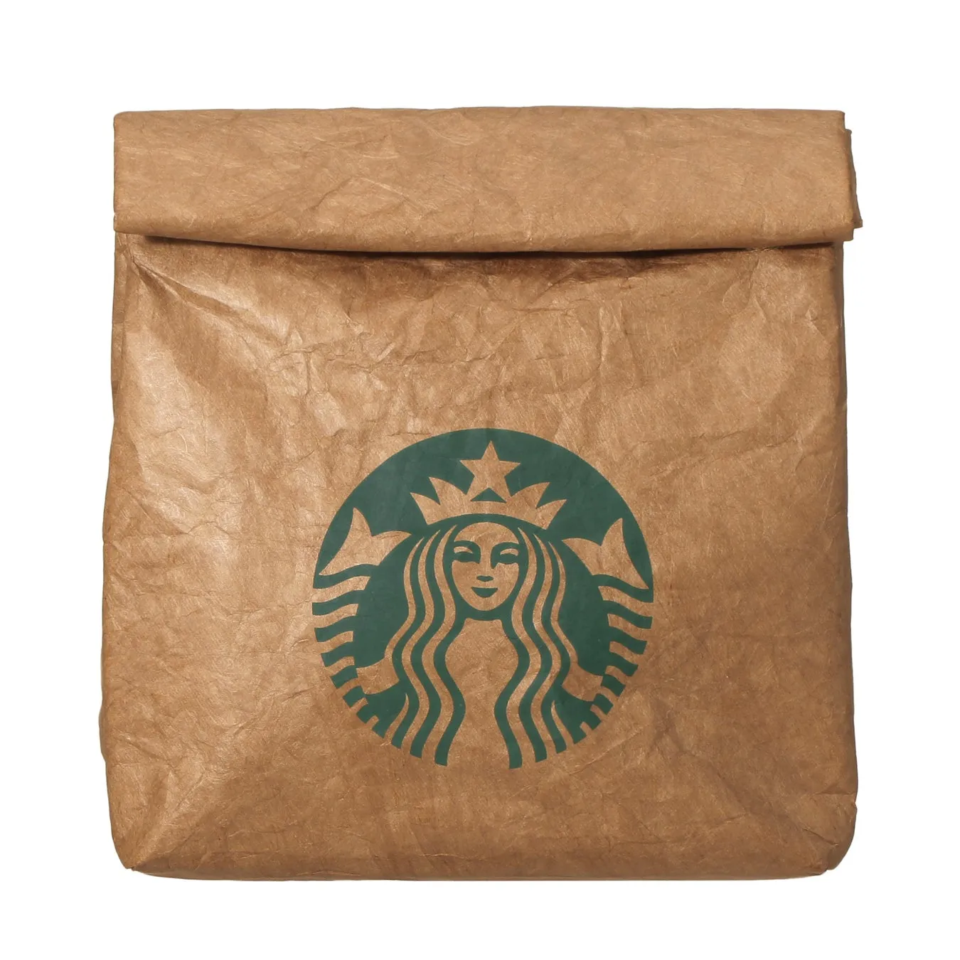 スターバックスロゴ付きペーパーバッグ