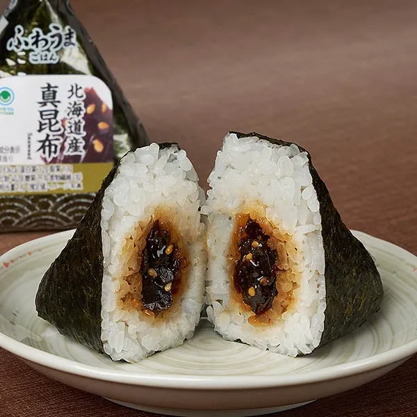 北海道産真昆布入りおにぎり