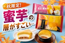 秋限定！セブンプレミアム「まるで蜜芋」と井村屋「濃芋スイートポテトアイス」2種が全国発売中