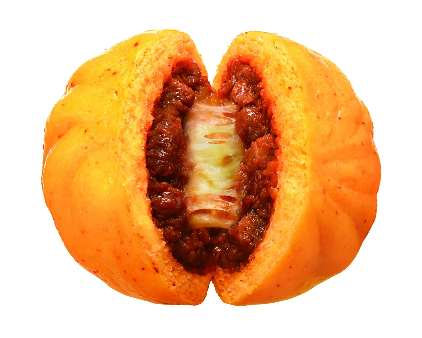 麻辣チーズ肉まんの商品詳細写真