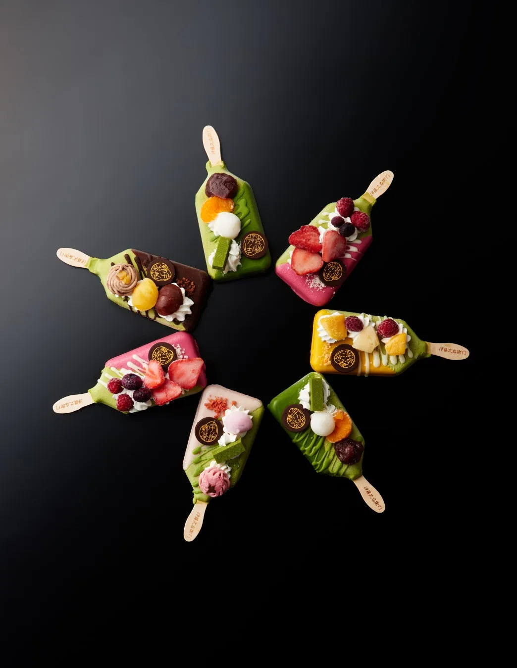 抹茶パフェアイスバー 5本入の商品画像