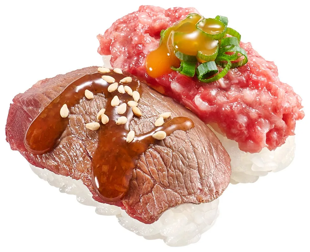 馬刺し食べ比べ