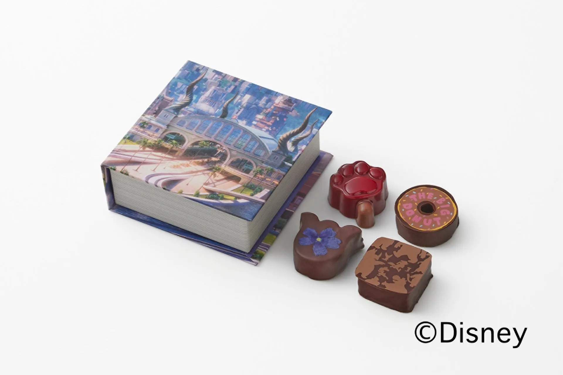 クラブハリエ「ディズニーデザインコレクション」／【新作】All Wonderful！／ ズートピア 夢をめざすウサギのジュディと詐欺師キツネのニックの物語を表現したボンボンショコラ