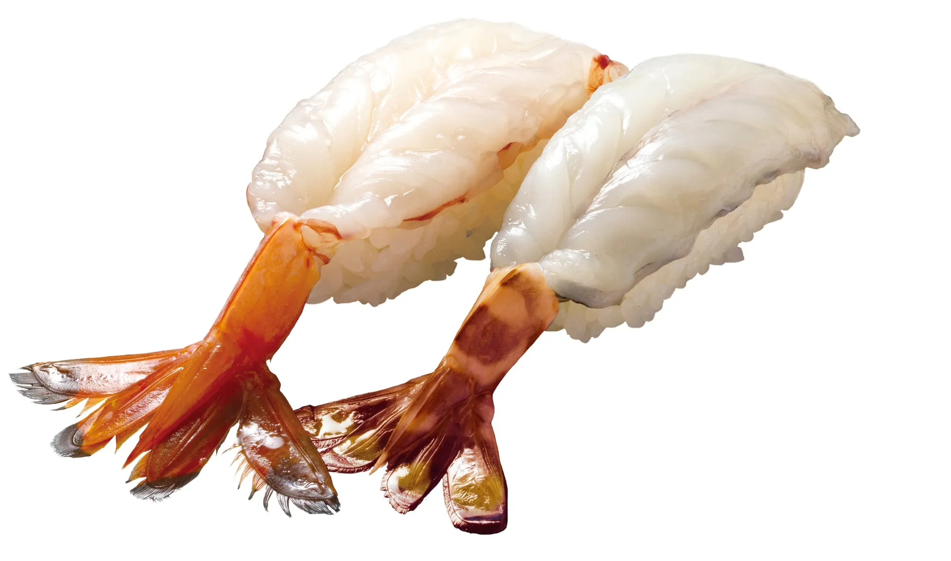 天然えび食べ比べ（赤えび、車えび） 290円（税込319円）