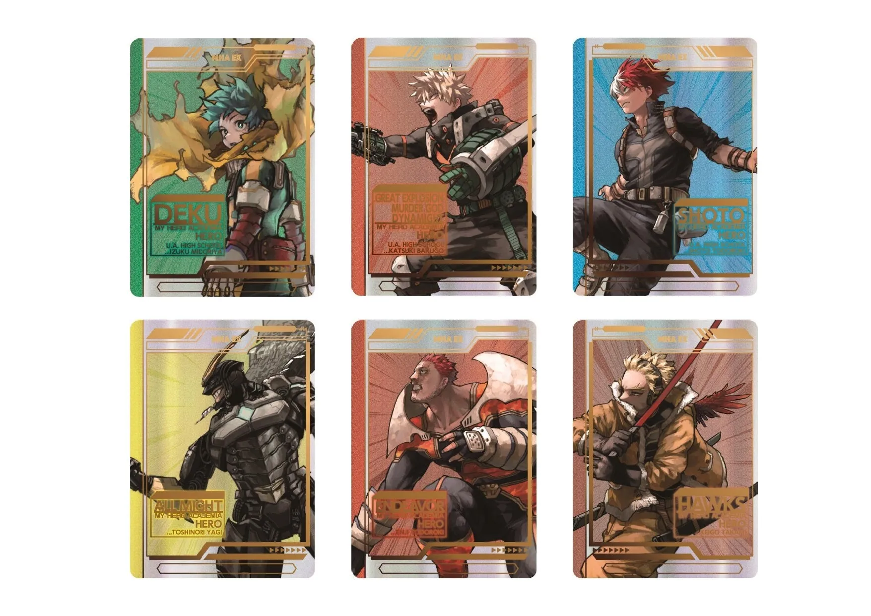 グッズ付チケット特典はコレクションカードセット