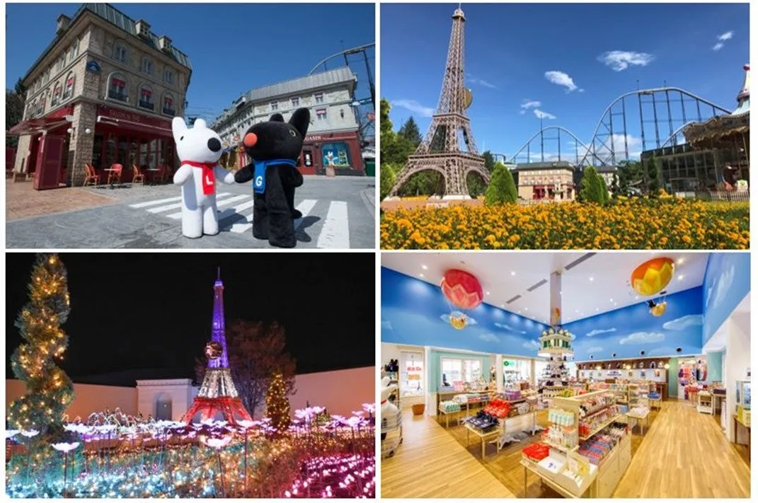 富士急ハイランド・リサとガスパール タウンの様子