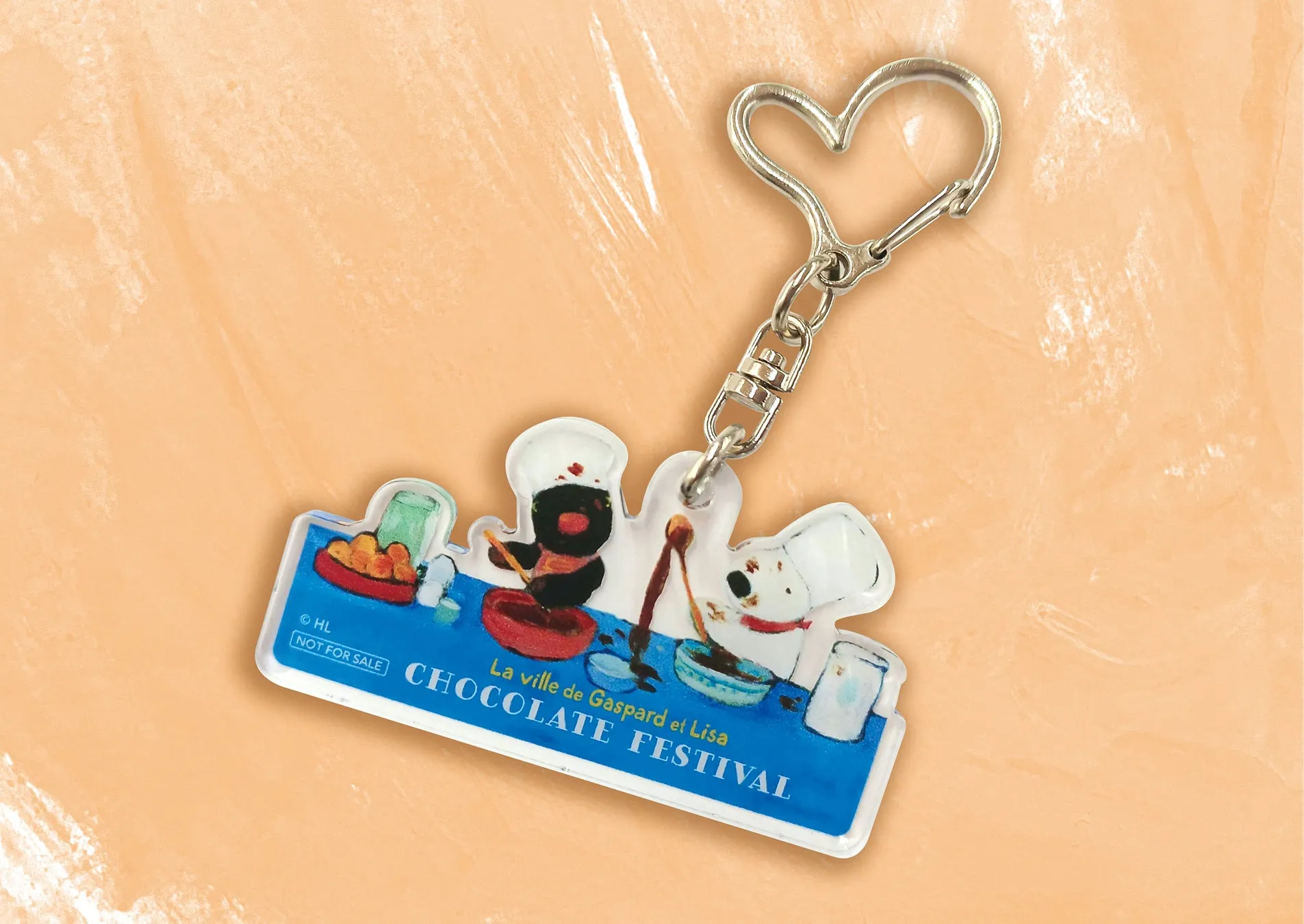 リサとガスパールのチョコフェスタキーホルダー