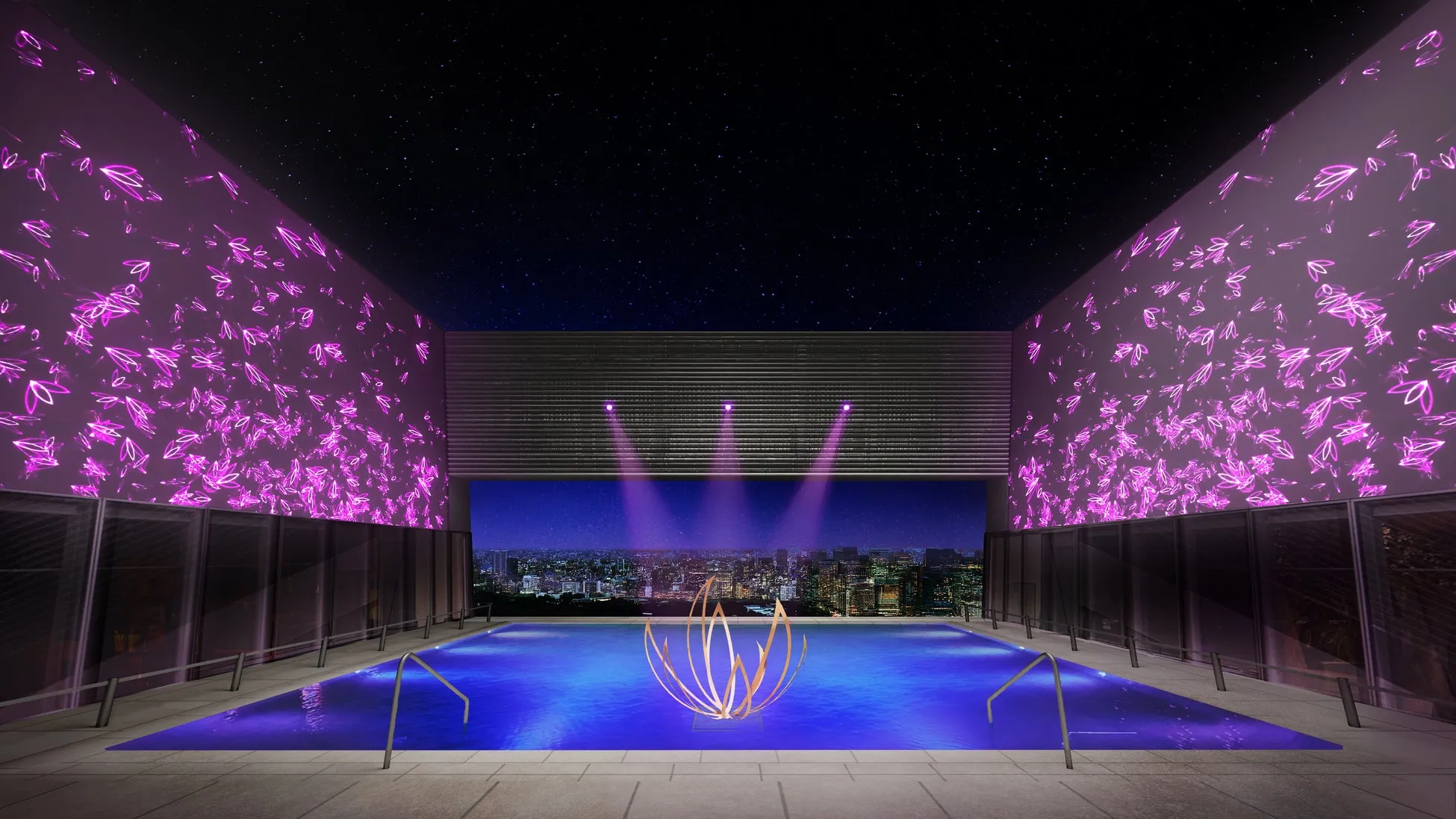 池坊 / BAUMX / enigmaによる命の多元を表現したインスタレーション