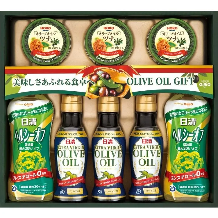 日清オイリオ オリーブオイルバラエティ＆ヘルシーセット