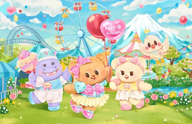 Butterbearと富士急ハイランドのコラボイベントイメージ