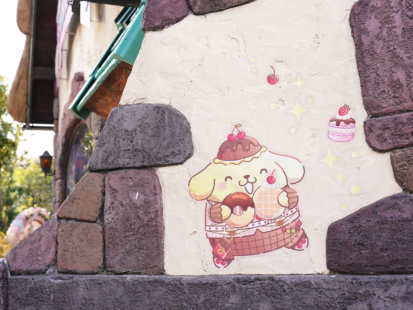 サンリオキャラクターのデザート風イラスト