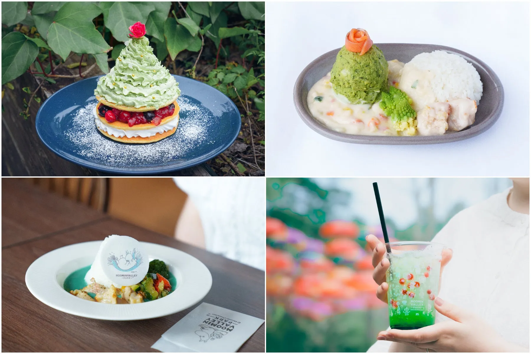 ムーミンバレーパークの特別な料理と飲み物