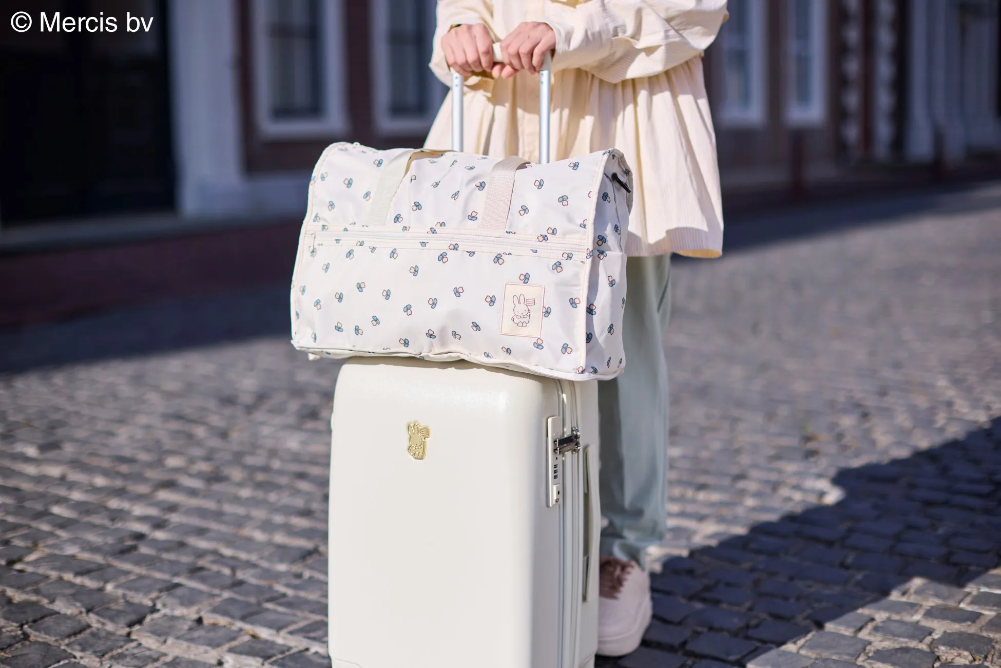 ミッフィー柄バッグとスーツケース