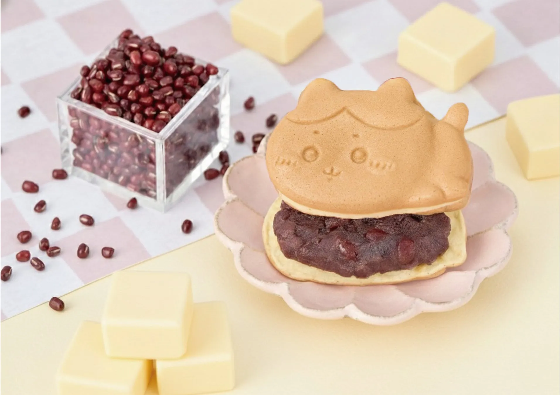 新味のハチワレ（あずきバター）