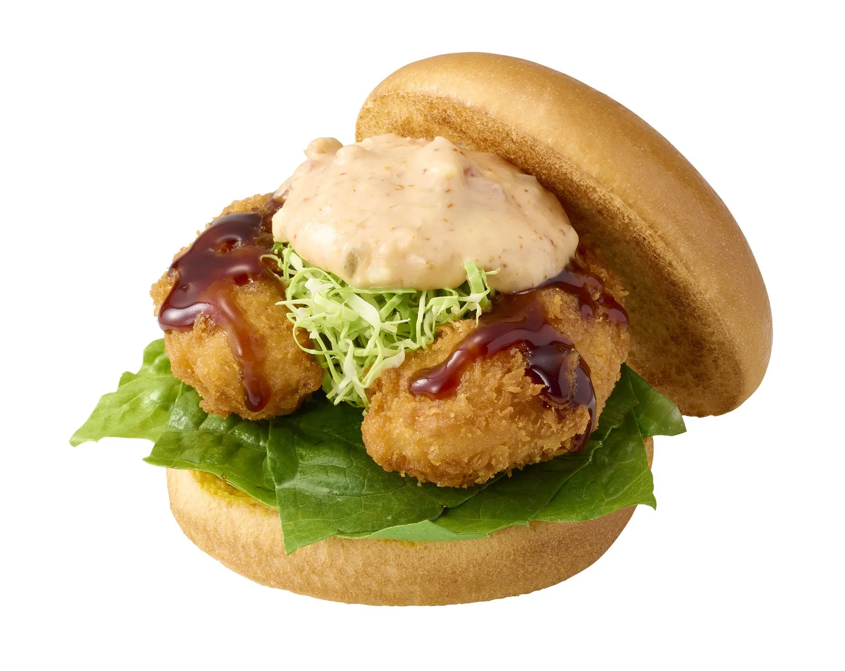 まるごと海老フライバーガー 駿河湾産桜えび入りマヨソース