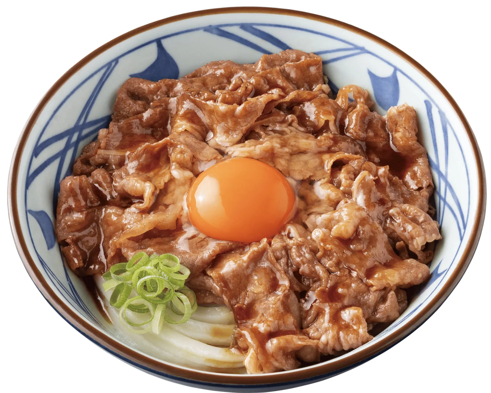 焼きたて牛すき釜玉うどんのメニュー紹介