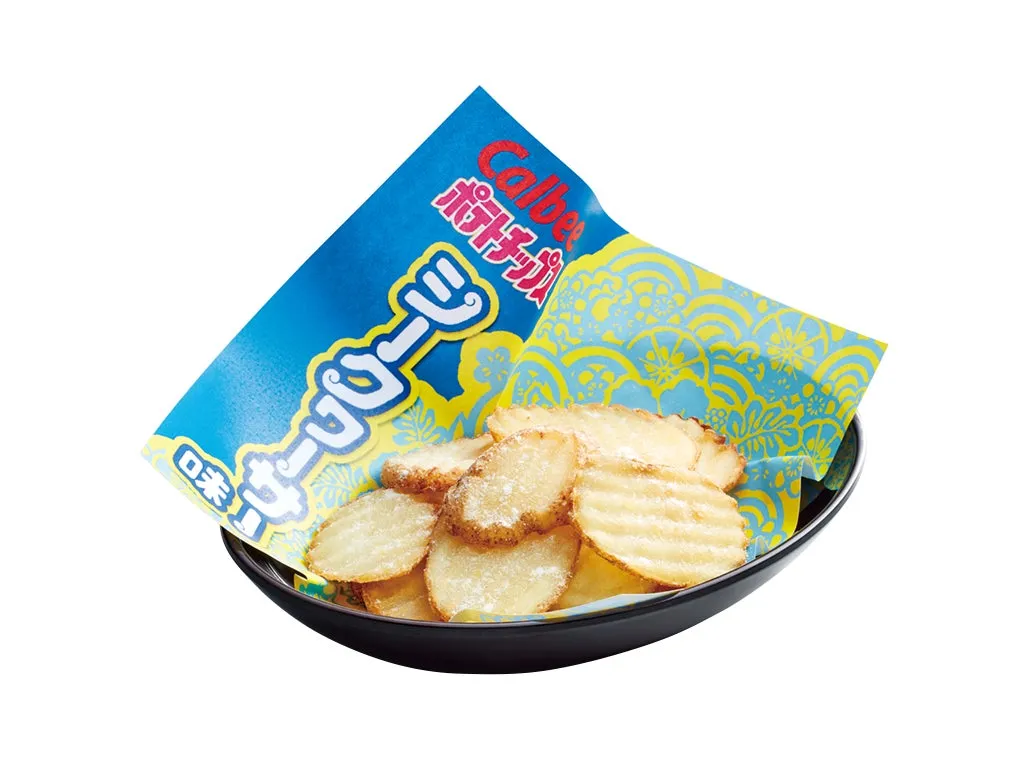 Calbee厚切りポテトシークヮーサー味