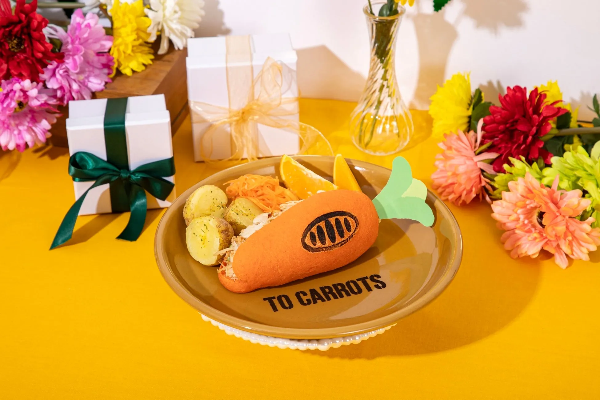 表参道限定、ジュディのにんじんペンサンドイッチプレート