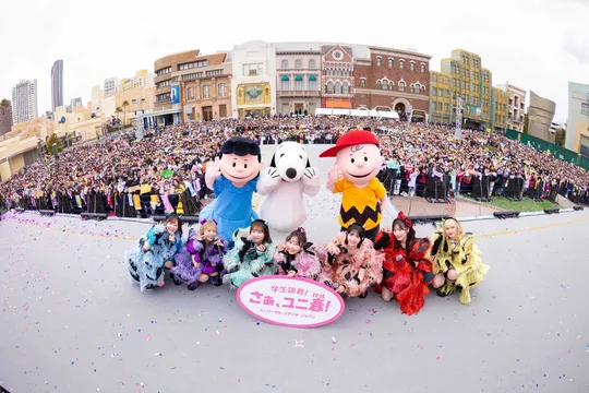 「ユニ春！ライブ2026」にFRUITS ZIPPER・CUTIE STREETが登場！春のUSJは学生が超熱狂