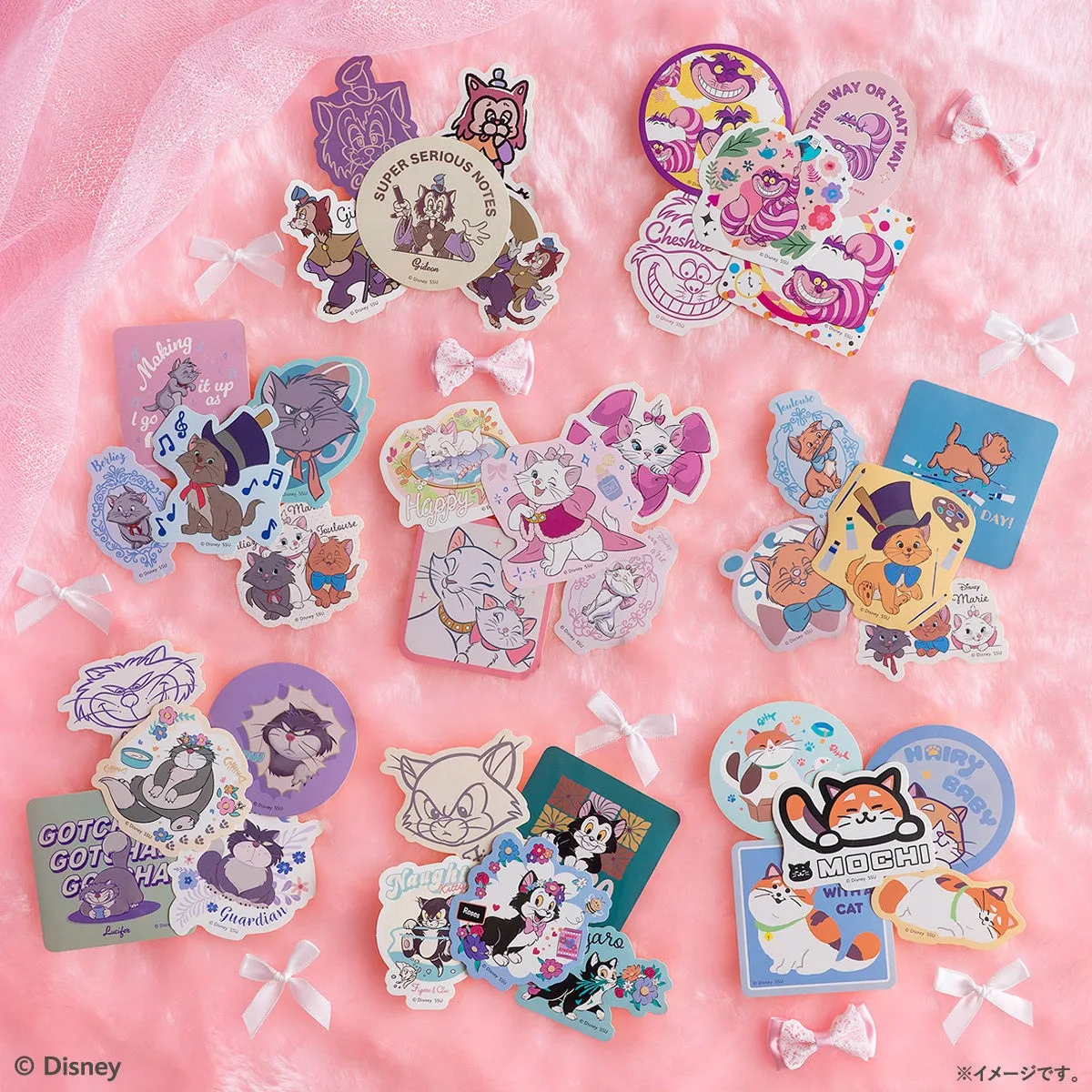 H賞 ダイカットステッカーセット 全8種 描き起こしデザインと作中モチーフが詰まったスマホサイズのステッカーセット