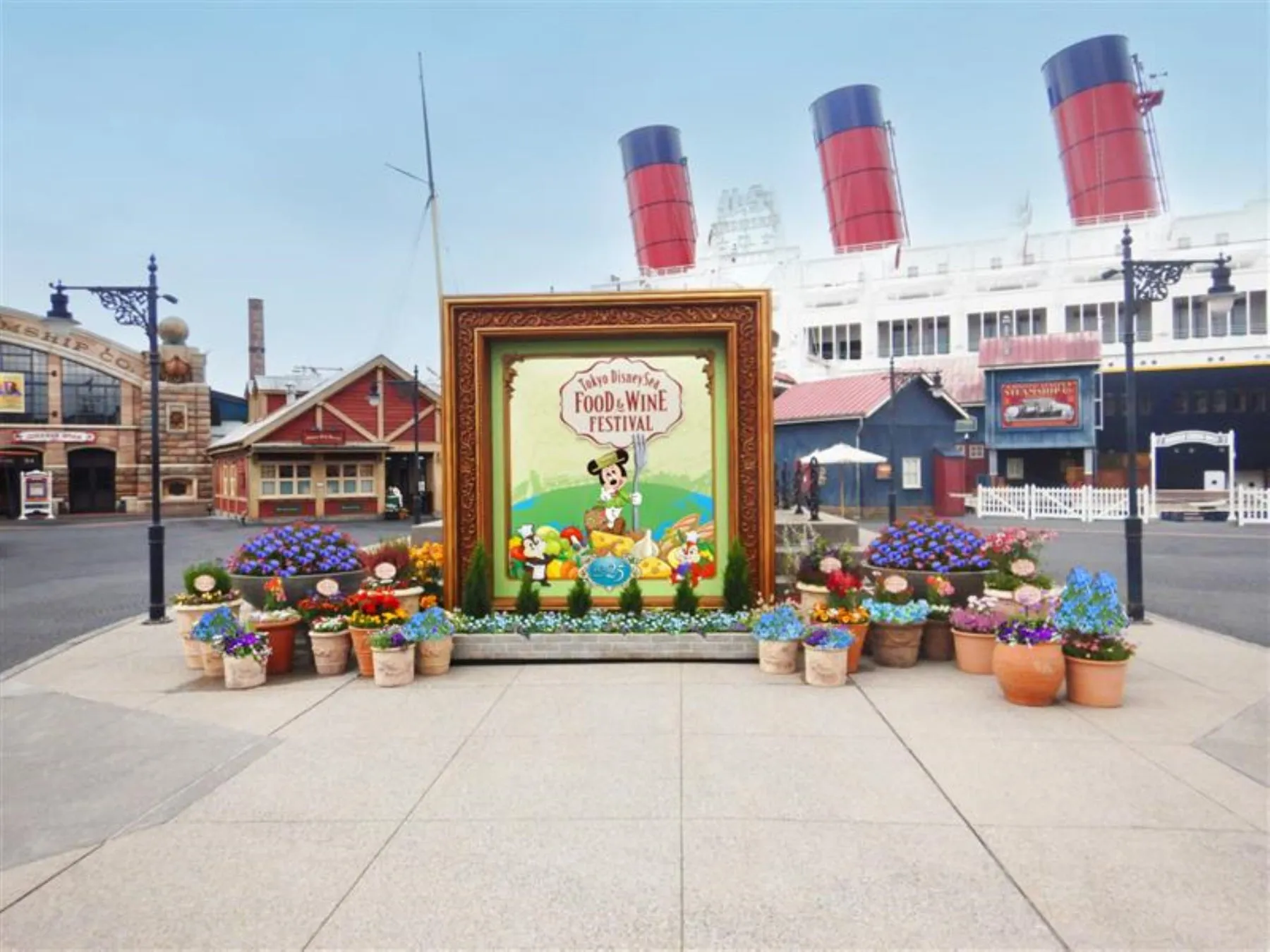 東京ディズニーシー・フード＆ワイン・フェスティバル看板