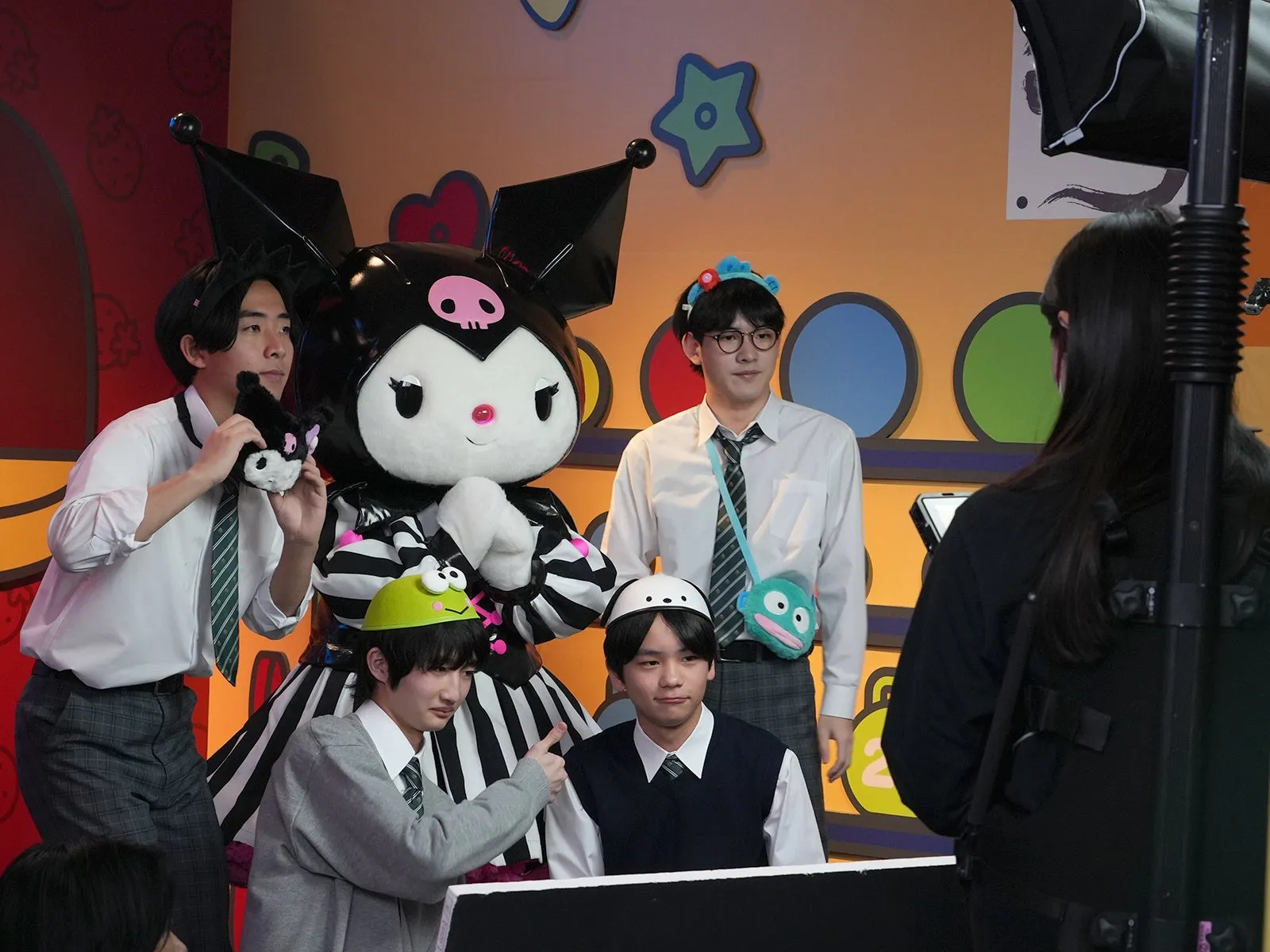 サンリオピューロランドCM撮影でクロミと指定出演者