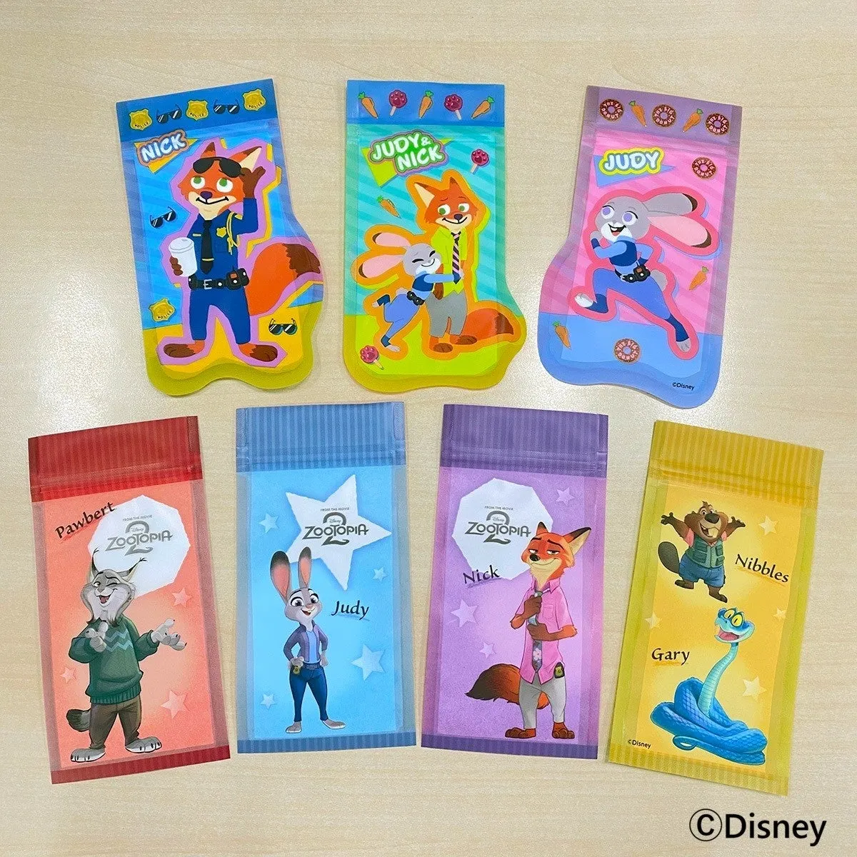 ポップジッパーバッグとスタージッパーバッグ