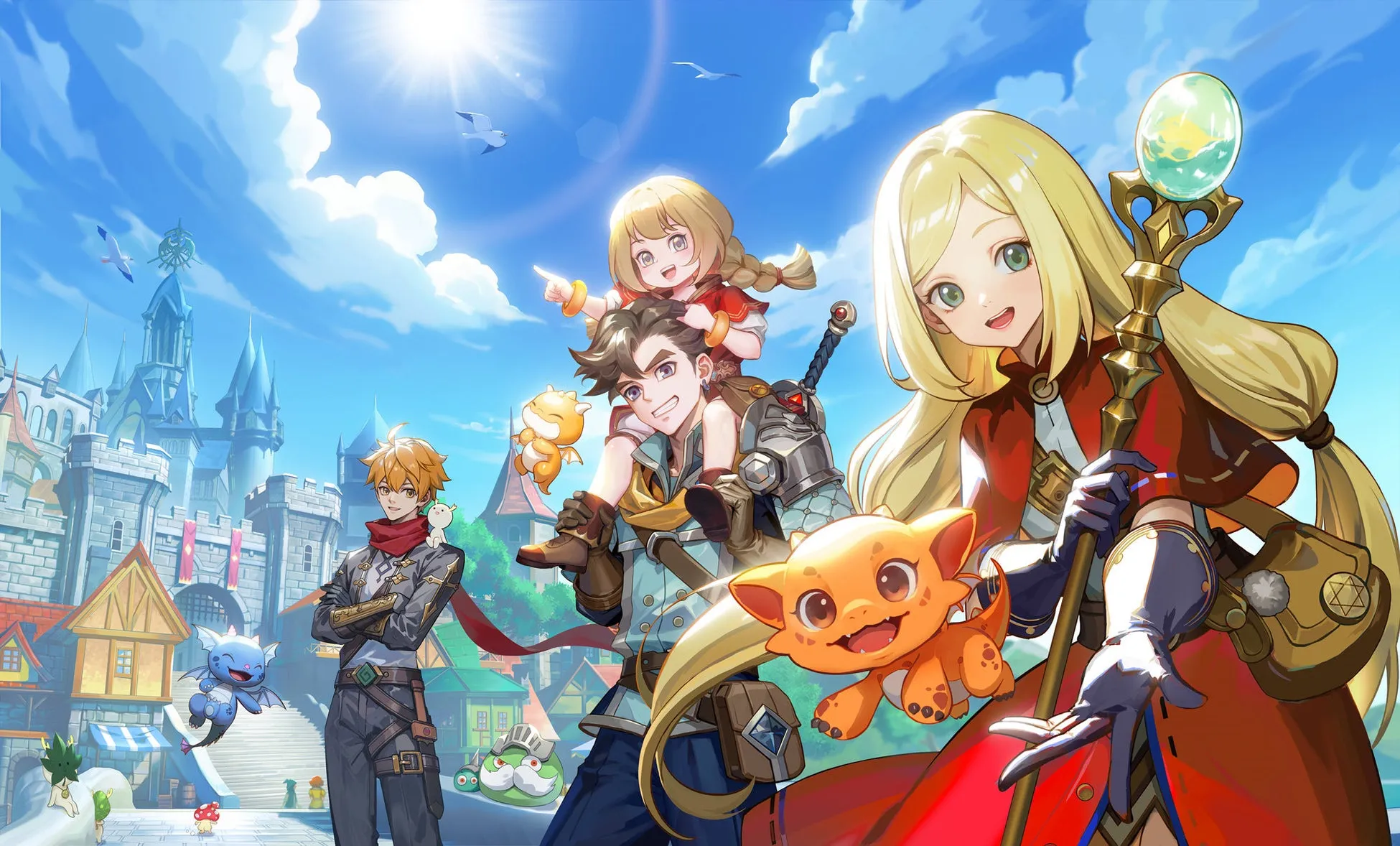 竜騎士学園の新米竜騎士候補生たち