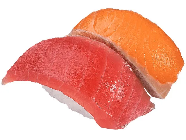 店内切付 まぐろ・サーモン二種盛り