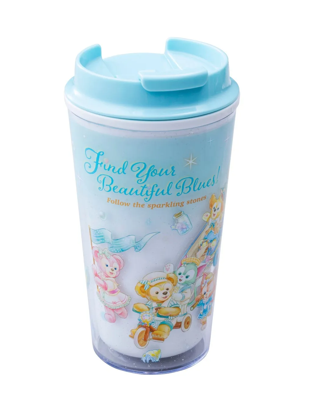 ダッフィー＆フレンズデザインのブルータンブラー