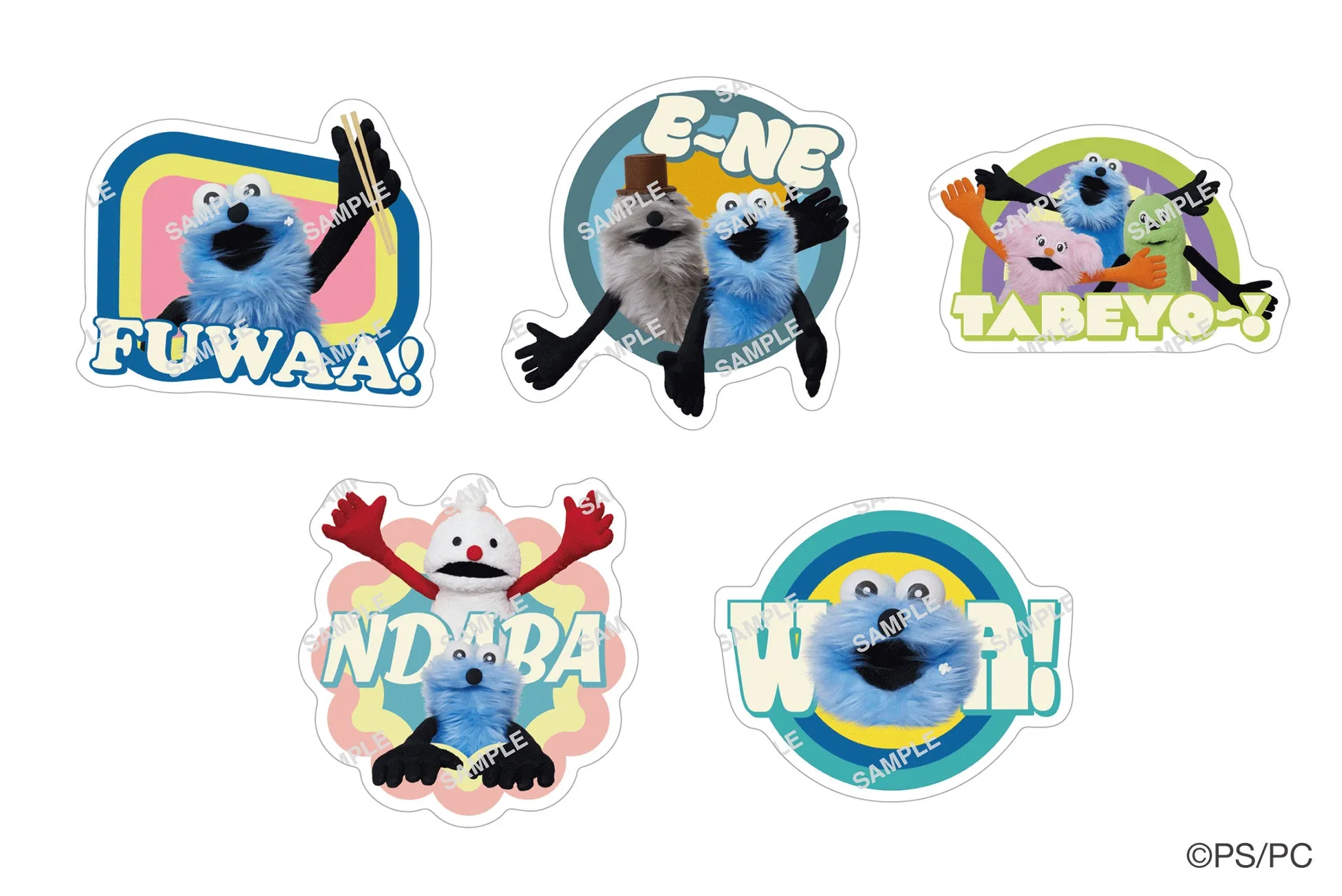 コラボ限定ピック全5種のイメージ