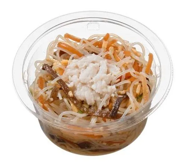 5種具材のさっぱり春雨サラダの実物写真