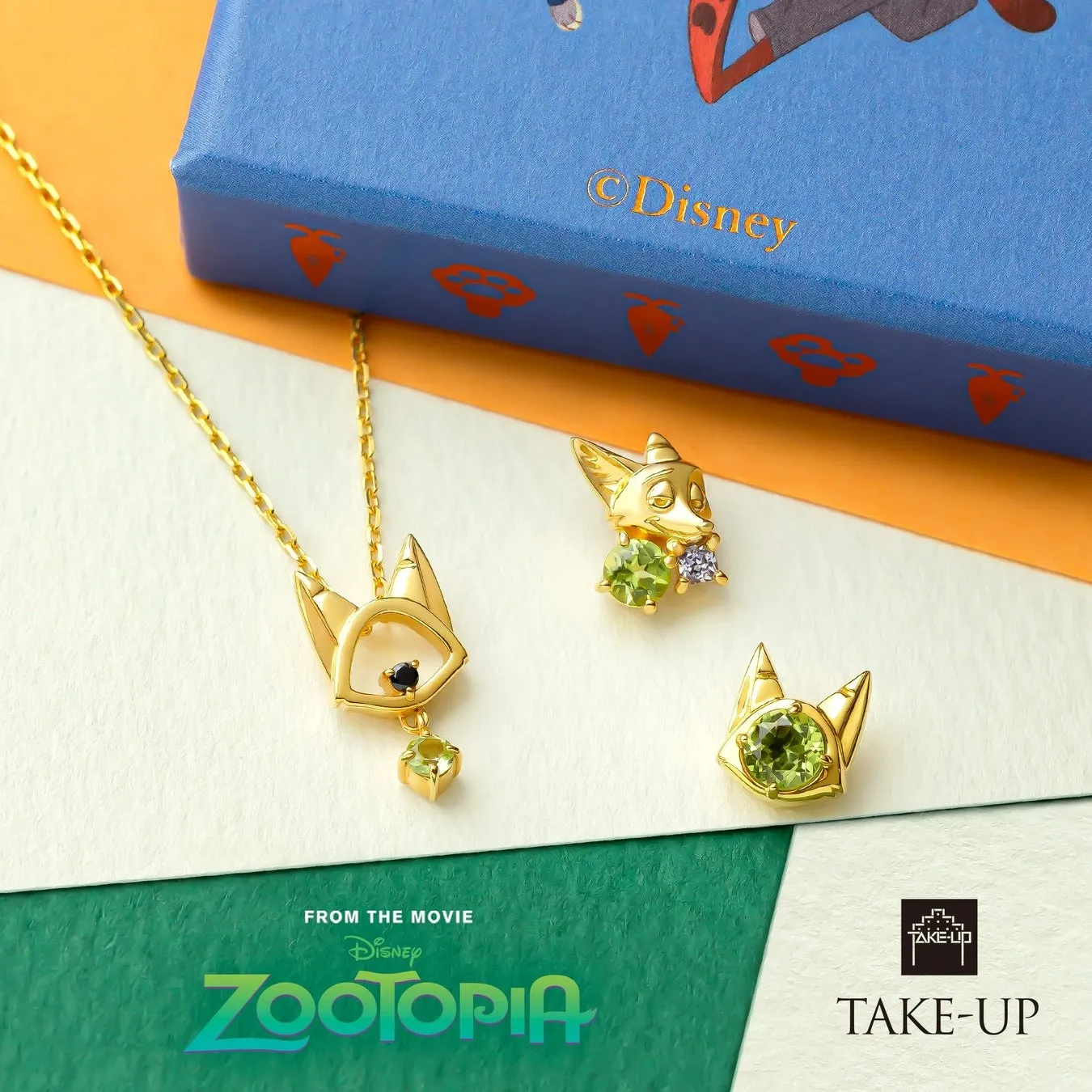 ニックシルエット ネックレス・ソロピアス