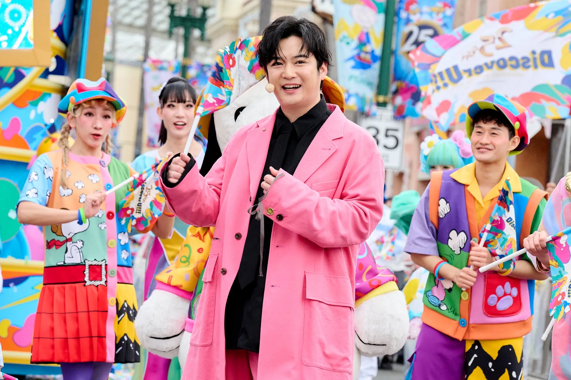 ユニバーサル・スタジオ・ジャパン25周年セレモニーの様子