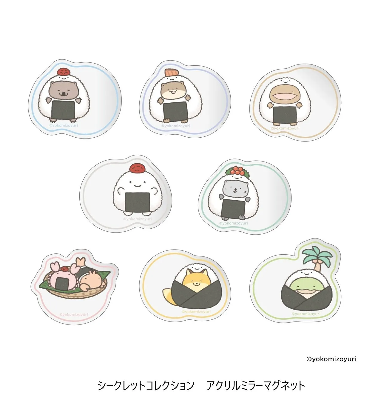 『のりおにぎり屋さん』テーマのPOPUP STORE商品例