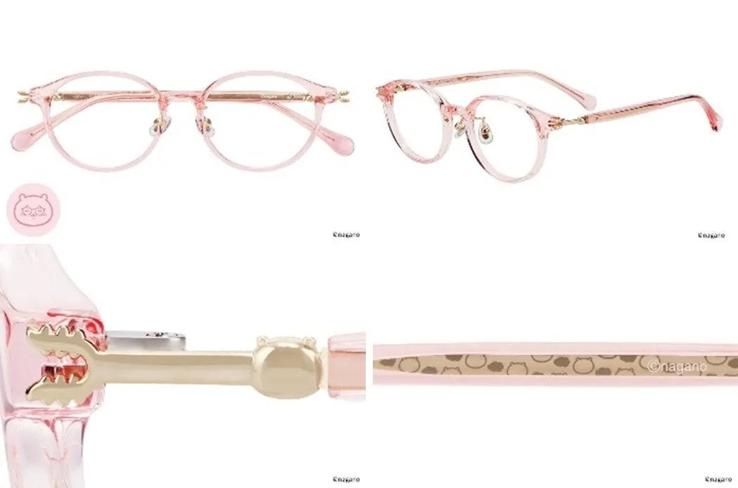 ちいかわモデルのメガネ、細部のデザインポイント