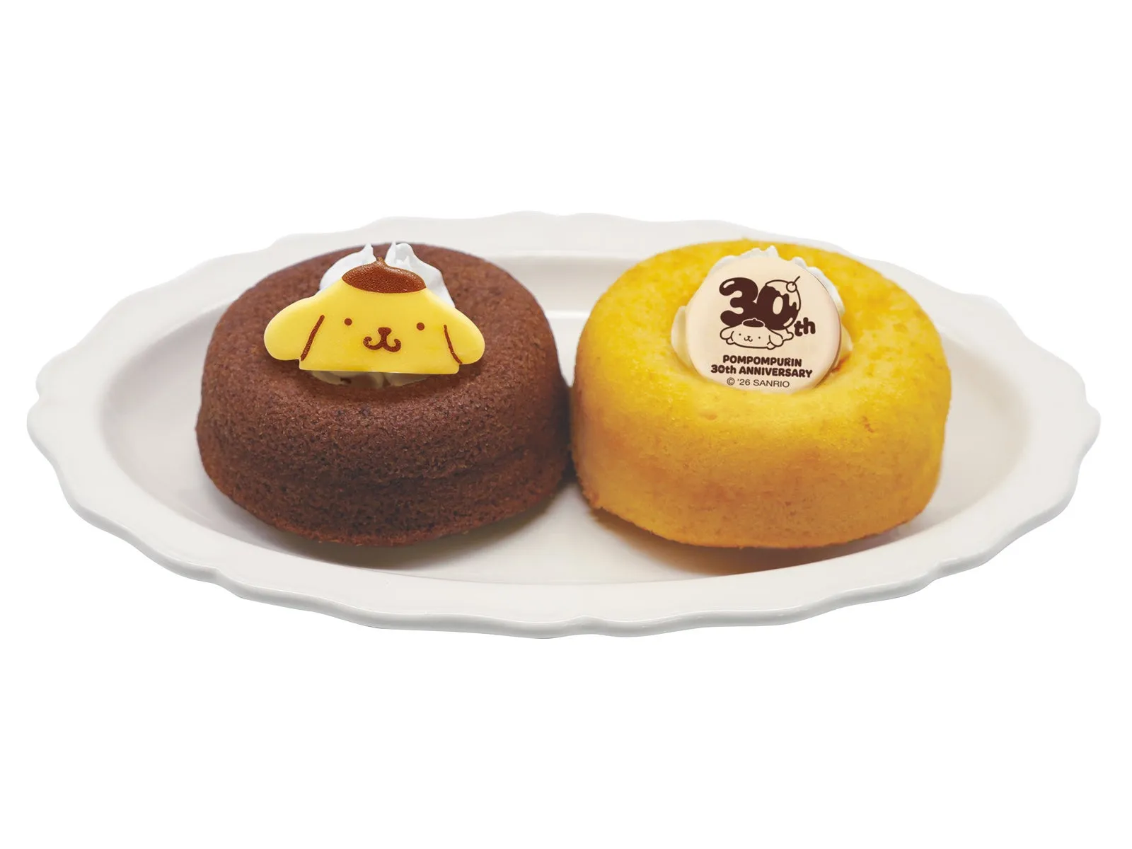 ポムポムプリン30周年記念ドーナツケーキ