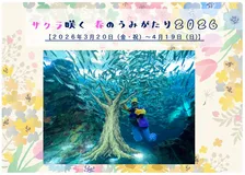 水族館で春満開！「サクラ咲くうみがたり」開催