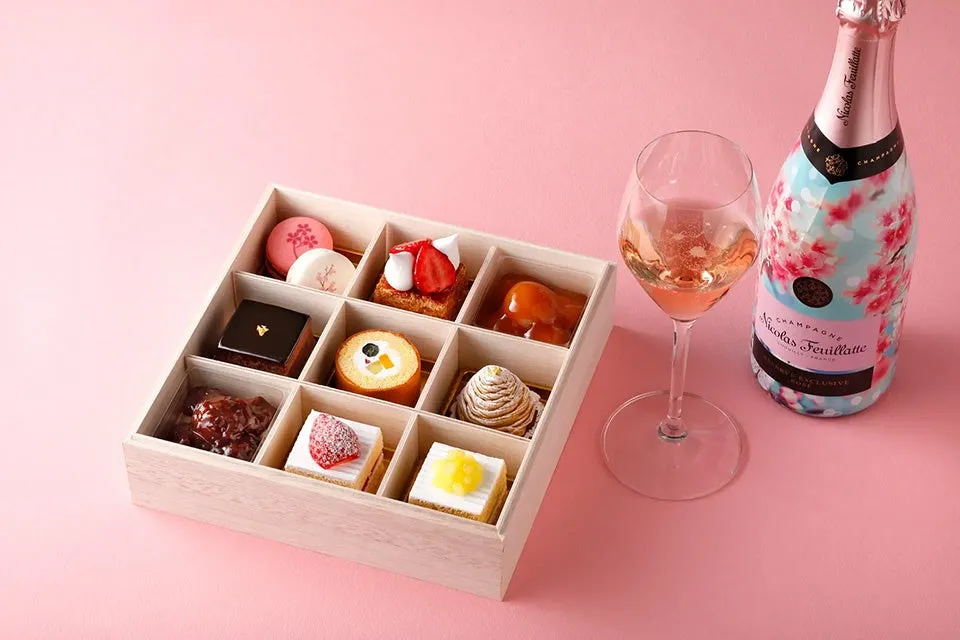 『スイーツBOX＆ロゼシャンパーニュセット』