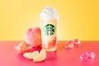 スタバ「My フルーツ³ フラペチーノ」に完熟白桃が新登場！