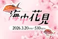 仙台うみの杜水族館「海中花見」開催！桜と海の幻想空間【2026春】